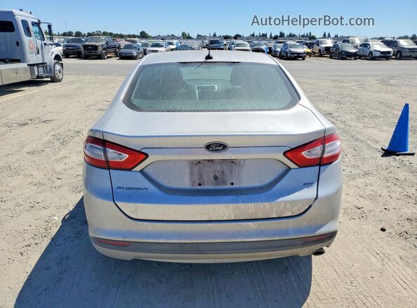 3FA6P0H74GR134520 2016 FORD FUSION Silver უკანა ხედი