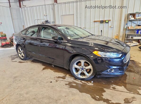 3FA6P0H74GR160213 2016 FORD FUSION Black Vista interior delantera