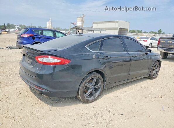 3FA6P0H74GR223214 2016 FORD FUSION Black Задня права чверть