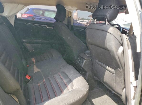 3FA6P0H74GR223214 2016 FORD FUSION Black Вид задніх сидінь