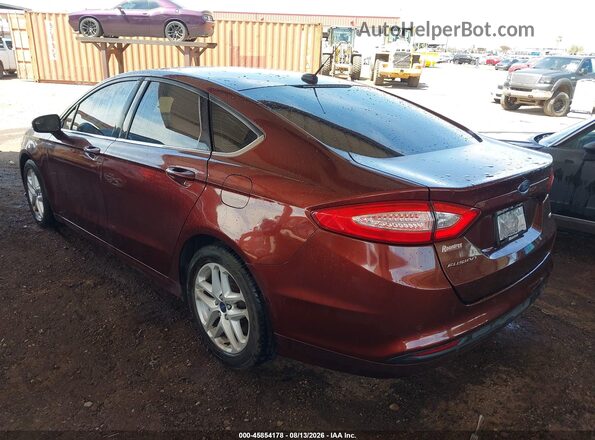 3FA6P0H74GR224010 2016 FORD FUSION Maroon Trasero izquierdo