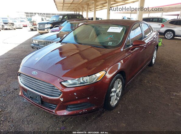 3FA6P0H74GR224010 2016 FORD FUSION Maroon Vista tres cuartos delantera izquierda
