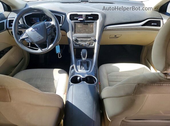 3FA6P0H74GR315844 2016 FORD FUSION White Vista del salpicadero