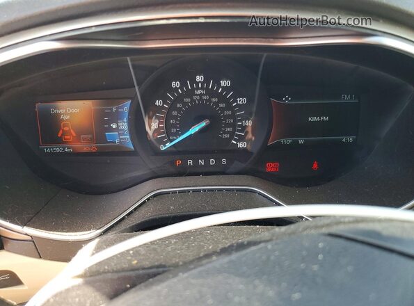 3FA6P0H74GR315844 2016 FORD FUSION White Vista del cuadro de instrumentos