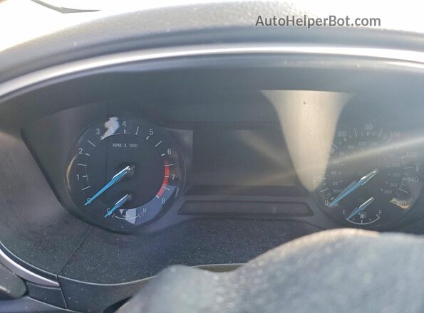 3FA6P0H74GR316623 2016 FORD FUSION Blue Widok zestawu wskaźników