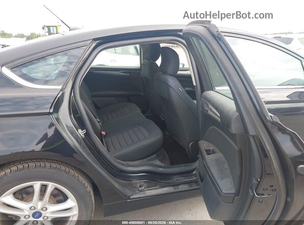 3FA6P0H74JR108104 2018 FORD FUSION Black Widok naklejki z numerem VIN