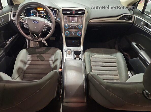 3FA6P0H74JR227593 2018 FORD FUSION Silver წინა პანელის ხედი