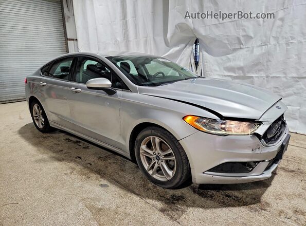 3FA6P0H74JR227593 2018 FORD FUSION Silver წინა მარჯვენა