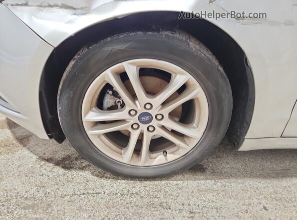 3FA6P0H74JR227593 2018 FORD FUSION Silver 