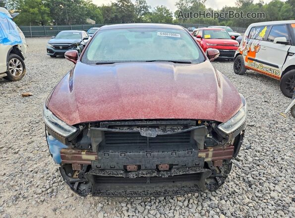3FA6P0H75GR236568 2016 FORD FUSION Burgundy Դիմացի տեսք