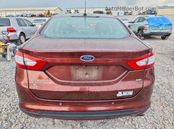 3FA6P0H75GR236568 2016 FORD FUSION Burgundy Հետևի տեսք