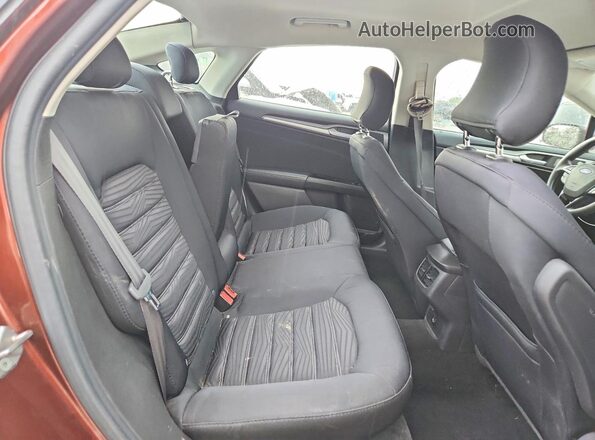 3FA6P0H75GR236568 2016 FORD FUSION Burgundy Հետևի նստատեղերի տեսք