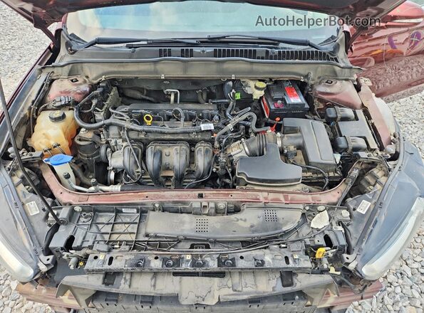 3FA6P0H75GR236568 2016 FORD FUSION Burgundy Սալոնի հետևի տեսք