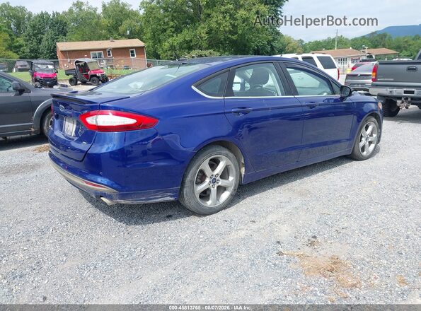 3FA6P0H75GR255475 2016 FORD FUSION Blue Trasero derecho