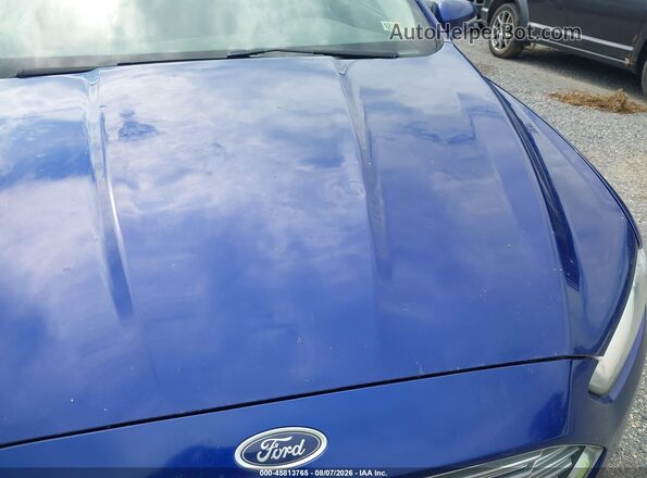 3FA6P0H75GR255475 2016 FORD FUSION Blue 