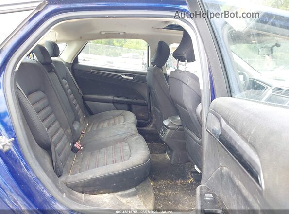 3FA6P0H75GR255475 2016 FORD FUSION Blue Vista de la etiqueta del VIN