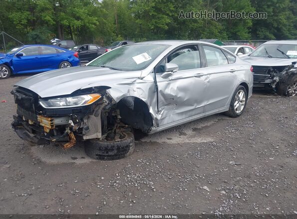 3FA6P0H75GR288881 2016 FORD FUSION Silver Vista tres cuartos delantera izquierda