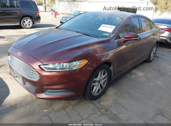 3FA6P0H75GR330451 2016 FORD FUSION Red Przód lewy