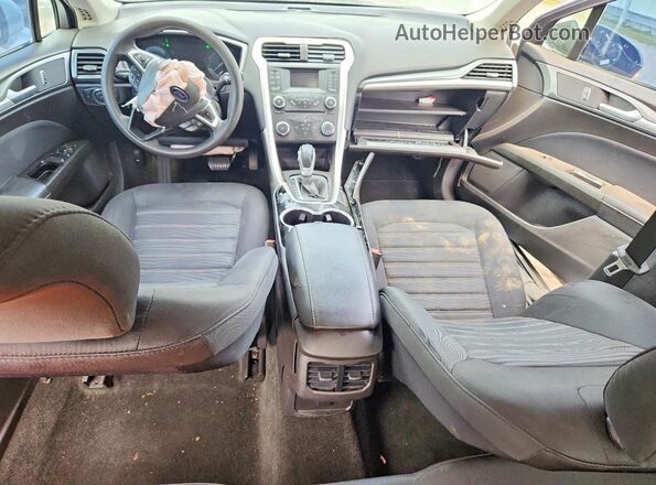 3FA6P0H75GR358704 2016 FORD FUSION Silver Առջևի վահանակի տեսք