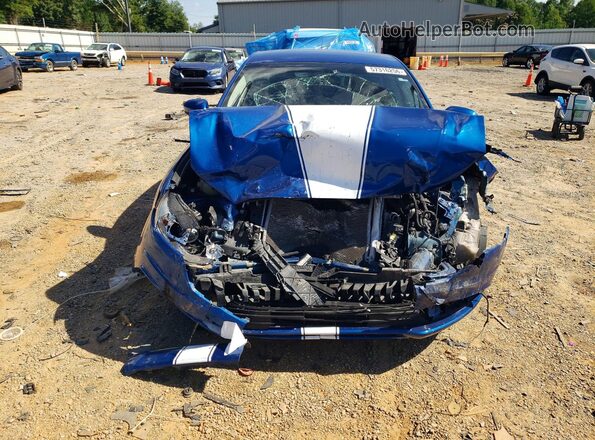 3FA6P0H75HR148900 2017 FORD FUSION Blue Widok z przodu