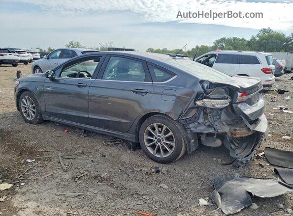 3FA6P0H75HR204544 2017 FORD FUSION Gray Задня ліва чверть