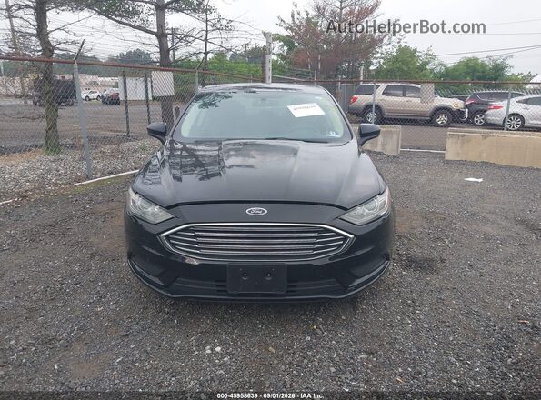3FA6P0H75HR282340 2017 FORD FUSION Black Widok zestawu wskaźników
