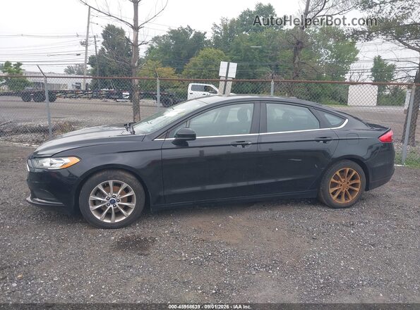 3FA6P0H75HR282340 2017 FORD FUSION Black Widok wnętrza 360 stopni