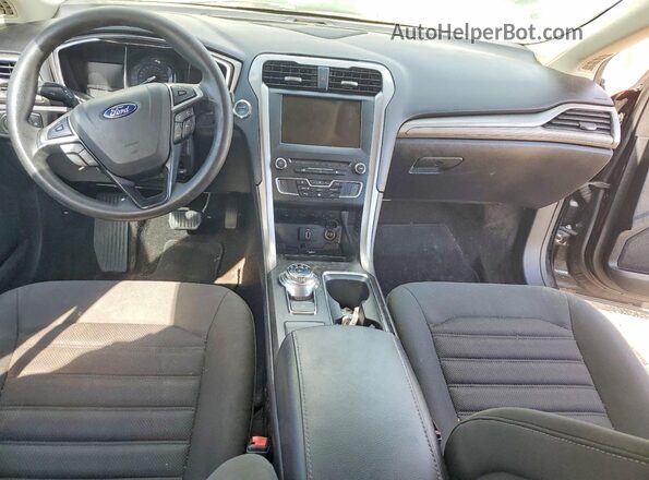 3FA6P0H75HR378937 2017 FORD FUSION Black Vista del salpicadero