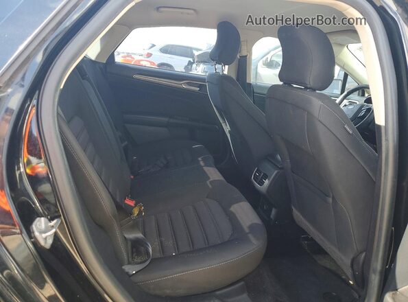 3FA6P0H75HR378937 2017 FORD FUSION Black Vista de los asientos traseros