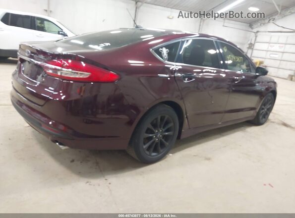 3FA6P0H75HR411841 2017 FORD FUSION Brown Trasero derecho