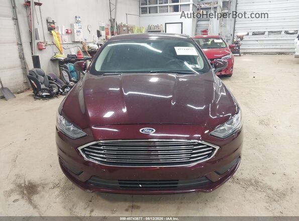 3FA6P0H75HR411841 2017 FORD FUSION Brown Vista del cuadro de instrumentos