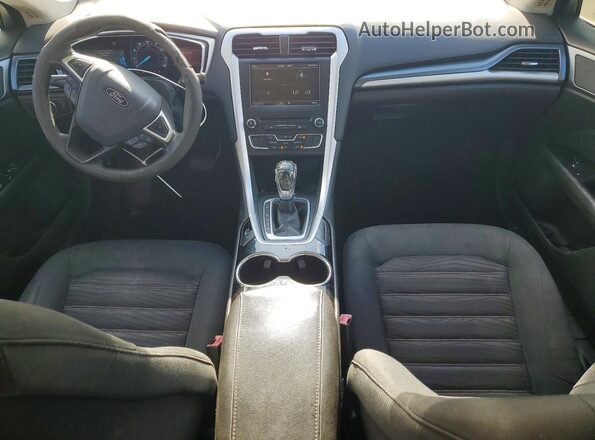 3FA6P0H76GR166191 2016 FORD FUSION White Առջևի վահանակի տեսք
