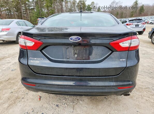 3FA6P0H76GR242489 2016 FORD FUSION Black Vista trasera