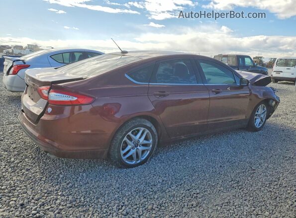 3FA6P0H76GR247384 2016 FORD FUSION Burgundy Rear right