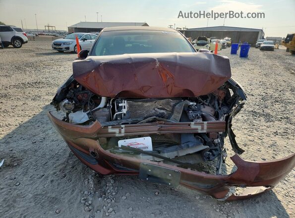 3FA6P0H76GR247384 2016 FORD FUSION Burgundy Front view