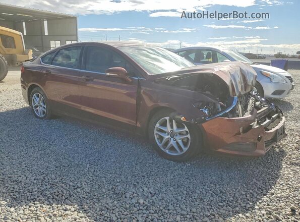3FA6P0H76GR247384 2016 FORD FUSION Burgundy Front right
