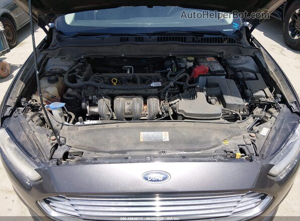 3FA6P0H76GR281356 2016 FORD FUSION Gray Vista trasera