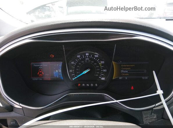 3FA6P0H76GR281356 2016 FORD FUSION Gray Vista de los asientos traseros