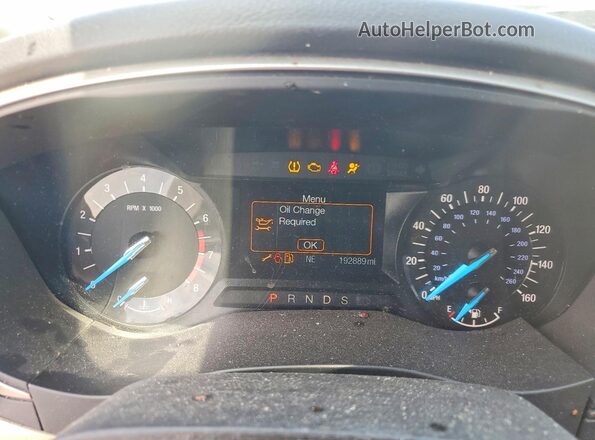 3FA6P0H76GR285424 2016 FORD FUSION Черный Вид щитка приборов