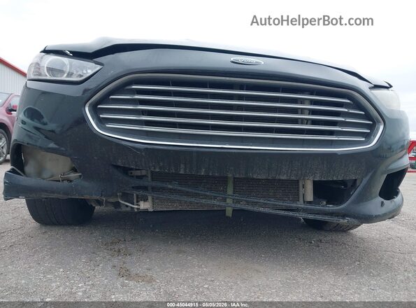 3FA6P0H76GR381506 2016 FORD FUSION Black წინა ხედი