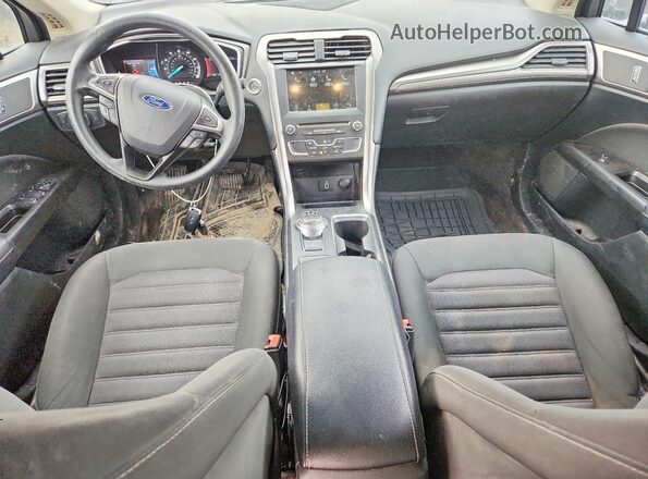 3FA6P0H76HR109359 2017 FORD FUSION Gray Vista del salpicadero
