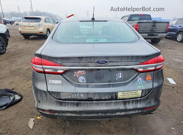 3FA6P0H76HR109359 2017 FORD FUSION Gray Vista trasera
