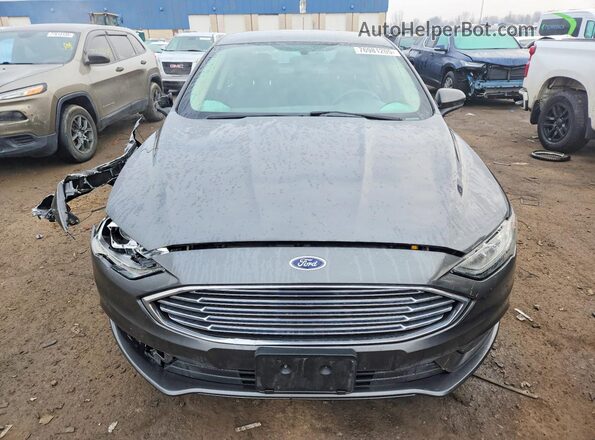 3FA6P0H76HR109359 2017 FORD FUSION Gray Vista frontal
