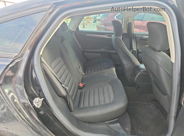 3FA6P0H76HR150204 2017 FORD FUSION Черный Вид задних сидений
