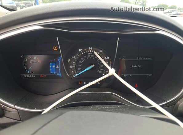 3FA6P0H76HR260461 2017 FORD FUSION Серебряный Вид щитка приборов