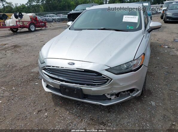 3FA6P0H76HR345039 2017 FORD FUSION Silver Vista frontal