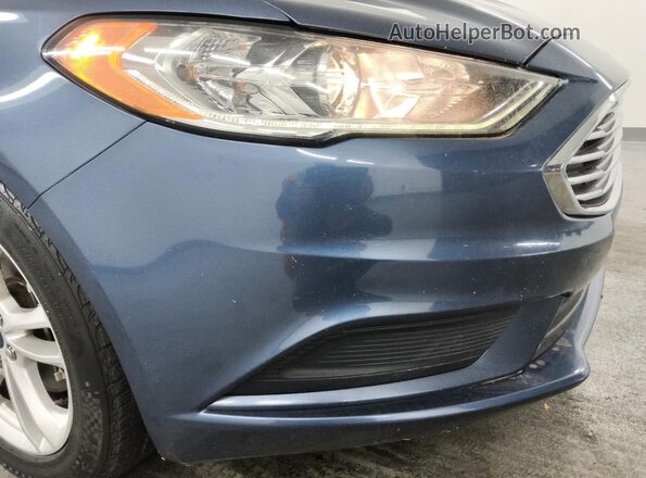 3FA6P0H76JR129598 2018 FORD FUSION Синий 