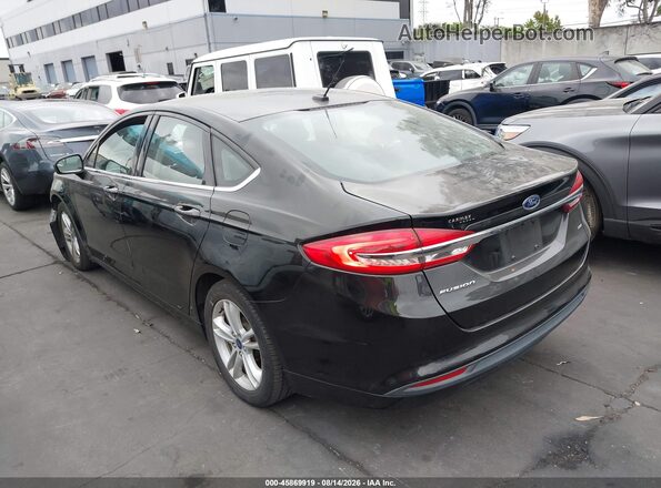 3FA6P0H76JR133523 2018 FORD FUSION Gray Задня ліва чверть