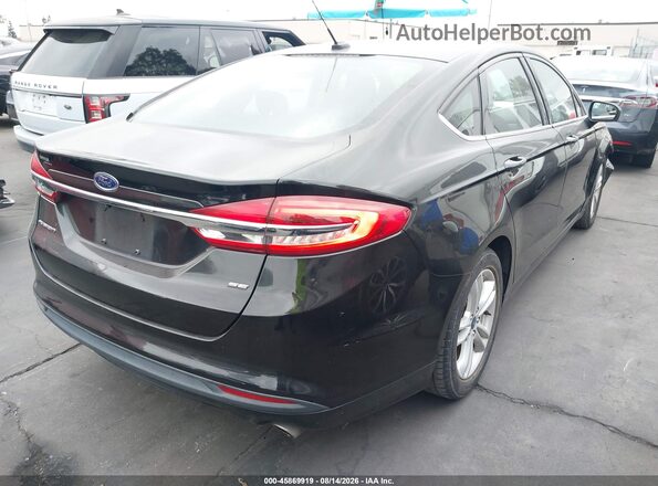 3FA6P0H76JR133523 2018 FORD FUSION Gray Задня права чверть