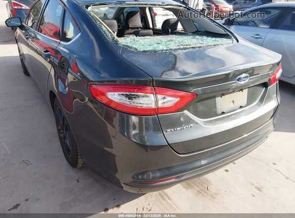 3FA6P0H77GR132812 2016 FORD FUSION Green Вид спереду